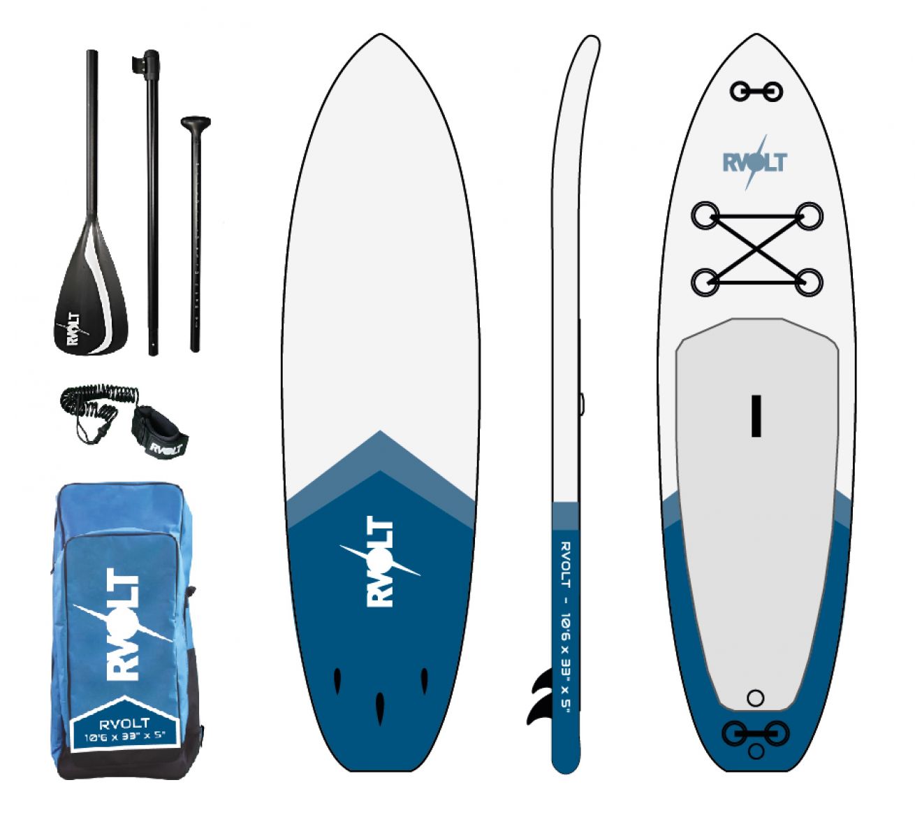 inflatable SUP Rvolt